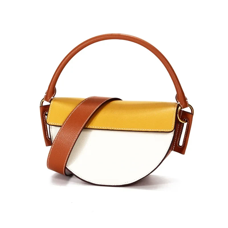 Bolsos tipo sillín, nuevos bolsos de media luna de nicho europeos y americanos