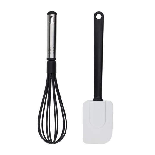 Juego de utensilios de cocina, cuchara y espátula