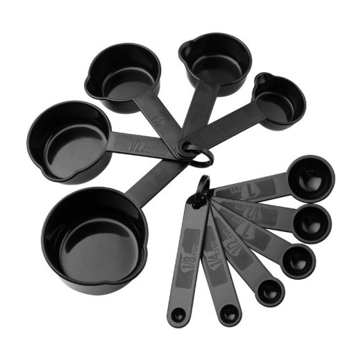 Juego de utensilios de cocina, cuchara y espátula