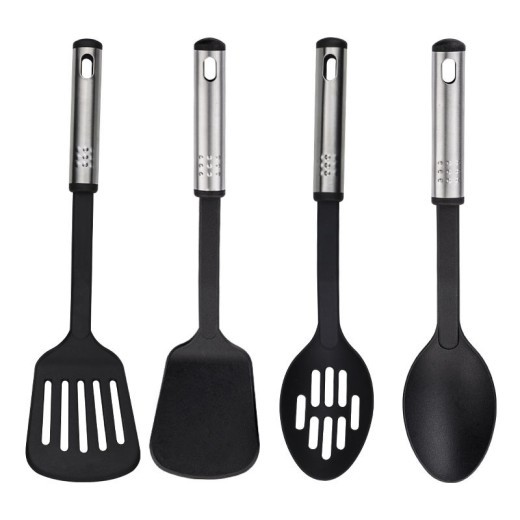 Juego de utensilios de cocina, cuchara y espátula
