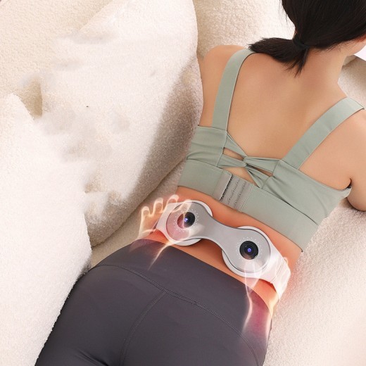 Cinturón de masaje lumbar infrarrojo lejano con control inteligente de temperatura