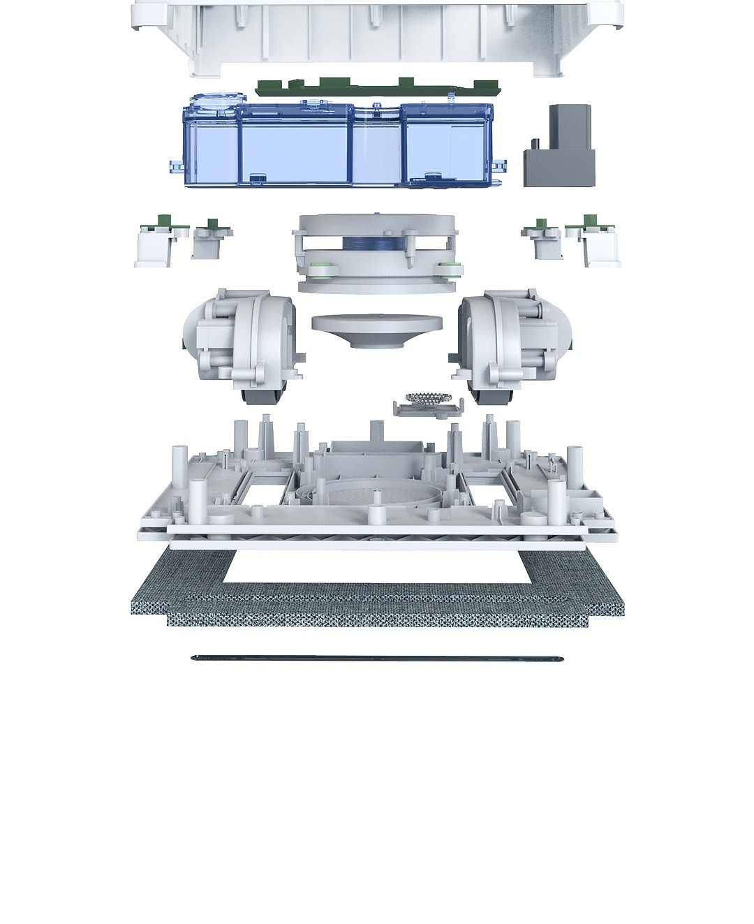 Robot de limpieza de ventanas con conversión de frecuencia inteligente W66 Limpiador de ventanas inteligente en seco y húmedo