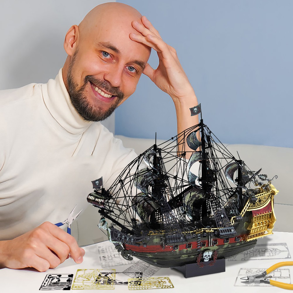 Rompecabezas de metal 3D de Piececool