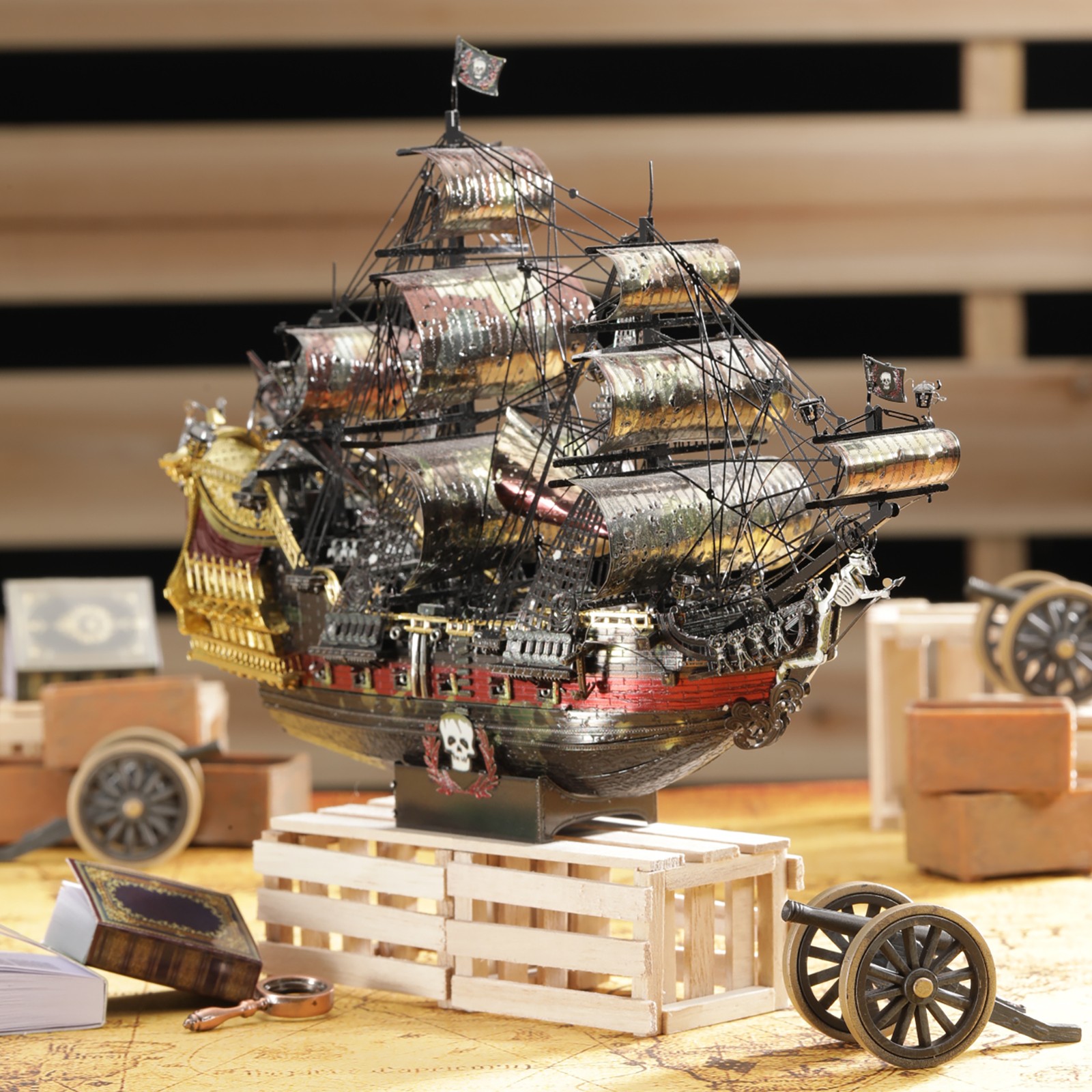 Rompecabezas de metal 3D de Piececool