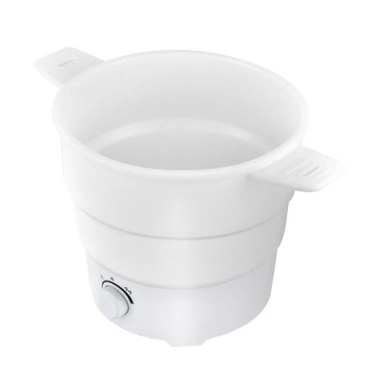Mini olla eléctrica multifuncional para fideos, ideal para dormitorios de estudiantes, viajes, plegable, práctica olla para arroz para el hogar.