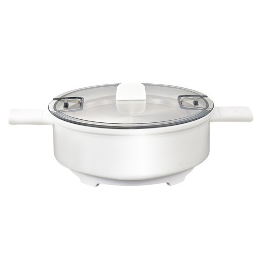 Mini olla eléctrica multifuncional para fideos, ideal para dormitorios de estudiantes, viajes, plegable, práctica olla para arroz para el hogar.