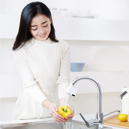 Dispositivo inteligente de ahorro de agua por inducción infrarroja con carga USB