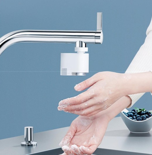 Dispositivo inteligente de ahorro de agua por inducción infrarroja con carga USB