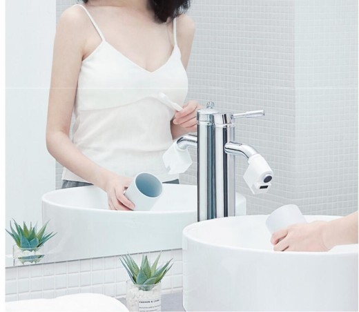 Dispositivo inteligente de ahorro de agua por inducción infrarroja con carga USB