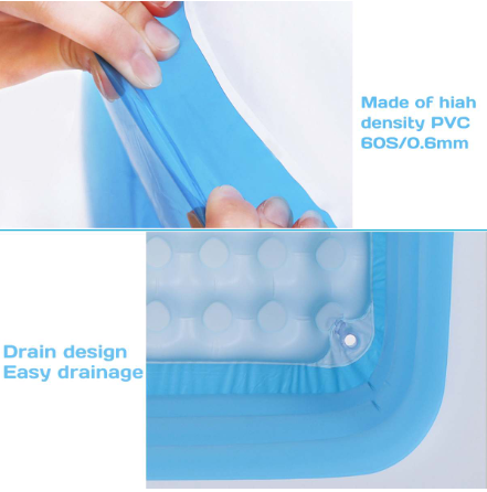 Piscina inflable, piscina al aire libre, piscina infantil de plástico, piscina de plástico, piscina, juguetes de piscina, liquidación de existencias