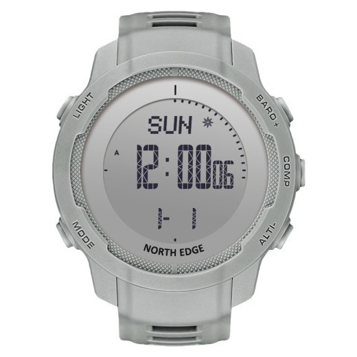 Reloj de fibra de carbono para deportes al aire libre, senderismo y natación.