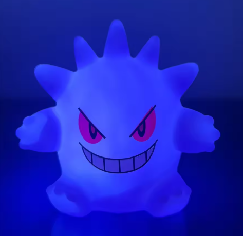 Lámpara de noche brillante de Pokémon Pikachu, juguete para niños, lámpara de noche bonita de Pokémon Pikachu, regalo de cumpleaños y Navidad para niños.