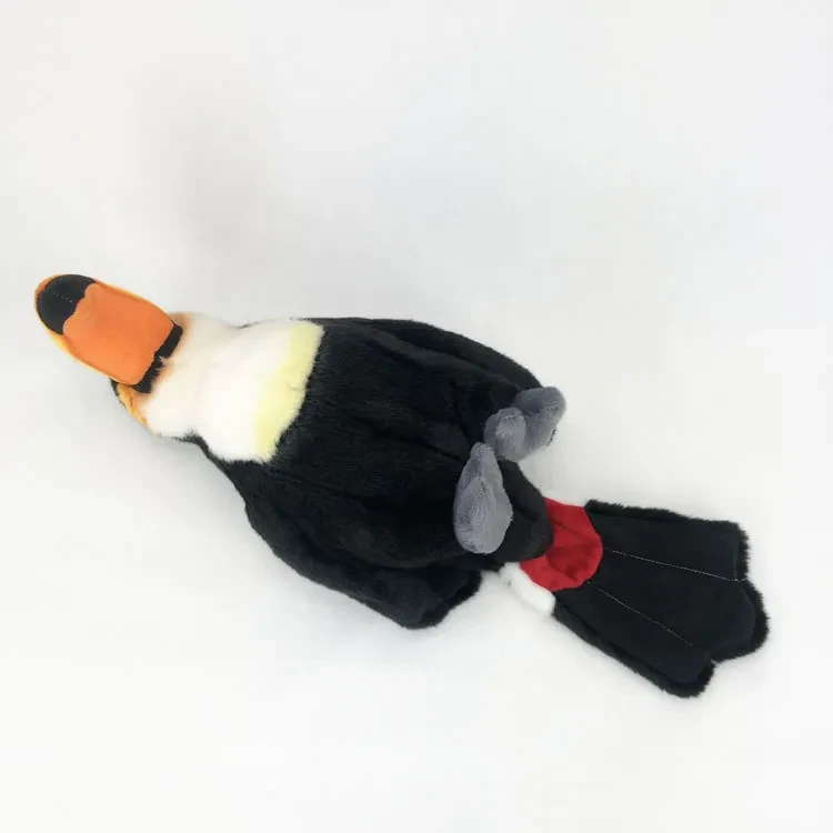 Muñeco de peluche de tucán de imitación para niños