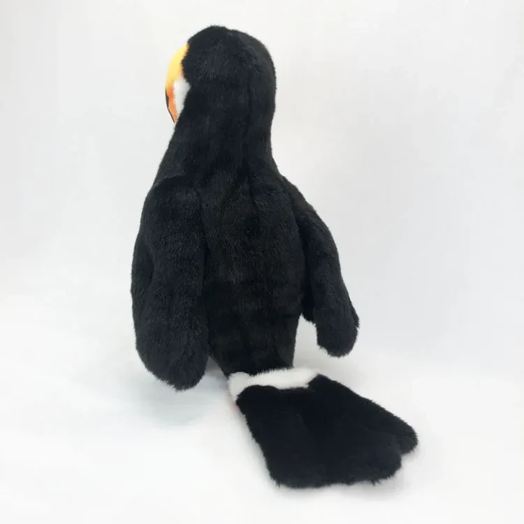 Muñeco de peluche de tucán de imitación para niños
