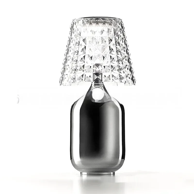 Lámpara de noche para sala de estar, dormitorio, acogedora y romántica, de diseño italiano.
