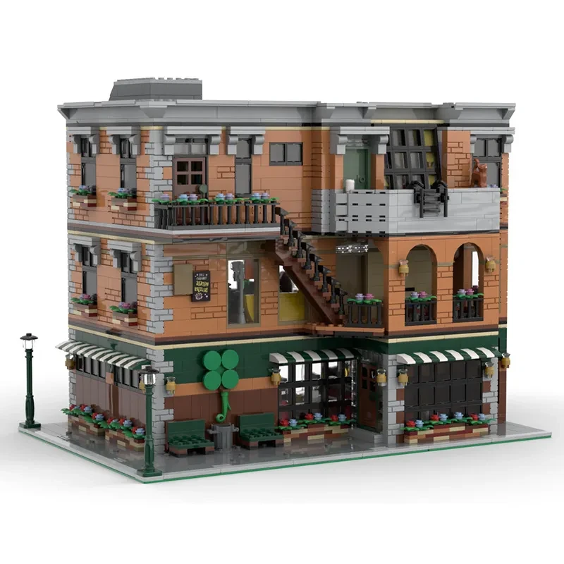 Apartamento de amigos y bar McLaren: modelo de juguete para construir