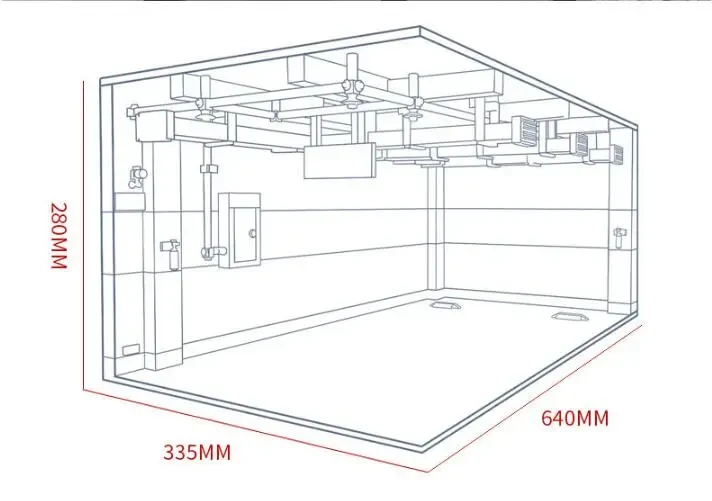 Juguete de bloques de construcción de estacionamiento real grande para niños