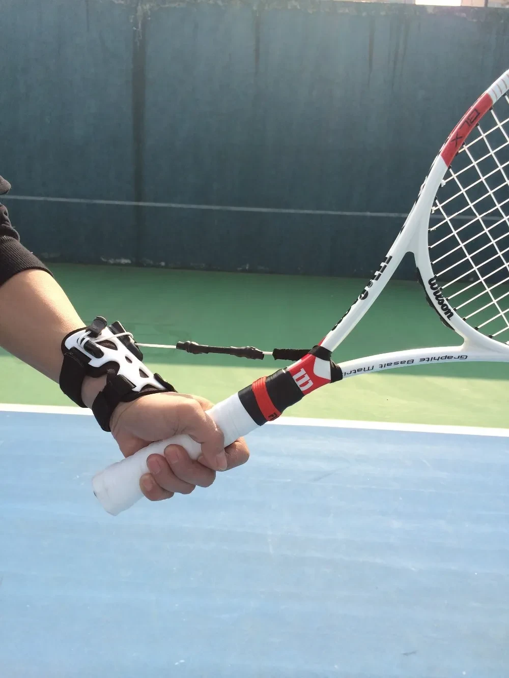 Entrenador de muñeca fijo para tenis Entrenador de muñeca fijo
