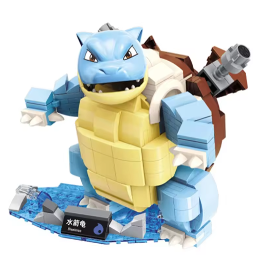 Bloques de construcción de Pokémon Charizard Mewtwo Bulbasaur, figuras de dibujos animados, modelos de ladrillos, conjuntos de muñecas de película, juguetes para niños, regalo