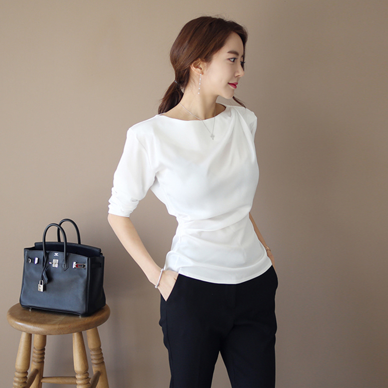 Camisa de diosa de temperamento profesional de moda