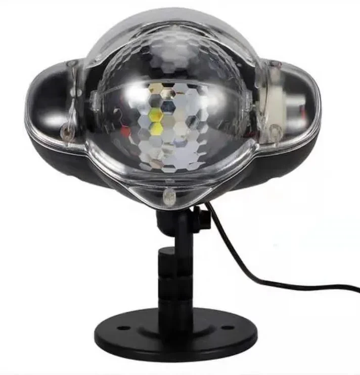 Lámpara de proyección navideña para césped y patio