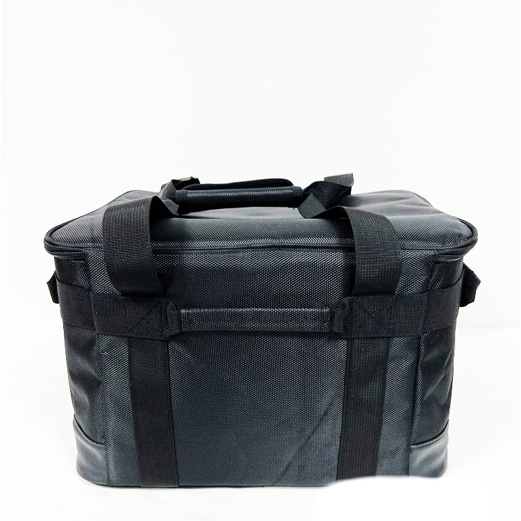 Bolsa de almacenamiento para camping, caja de tela de doble capa