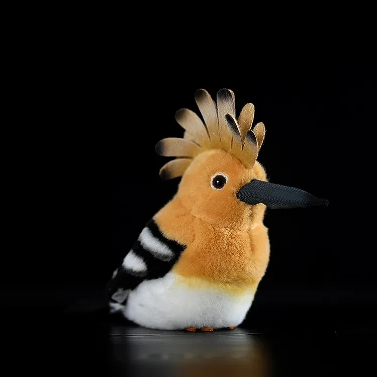 Colgante de peluche con forma de pájaro gordo y chirrido