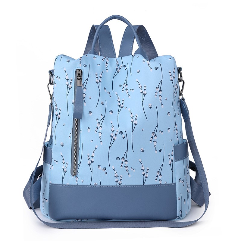 Mochila ligera de tela Oxford informal de gran capacidad