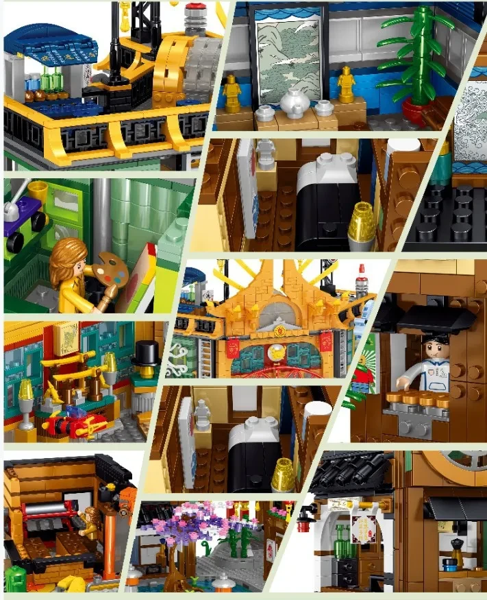 Bloques de construcción de juguetes para niños en Hong Kong
