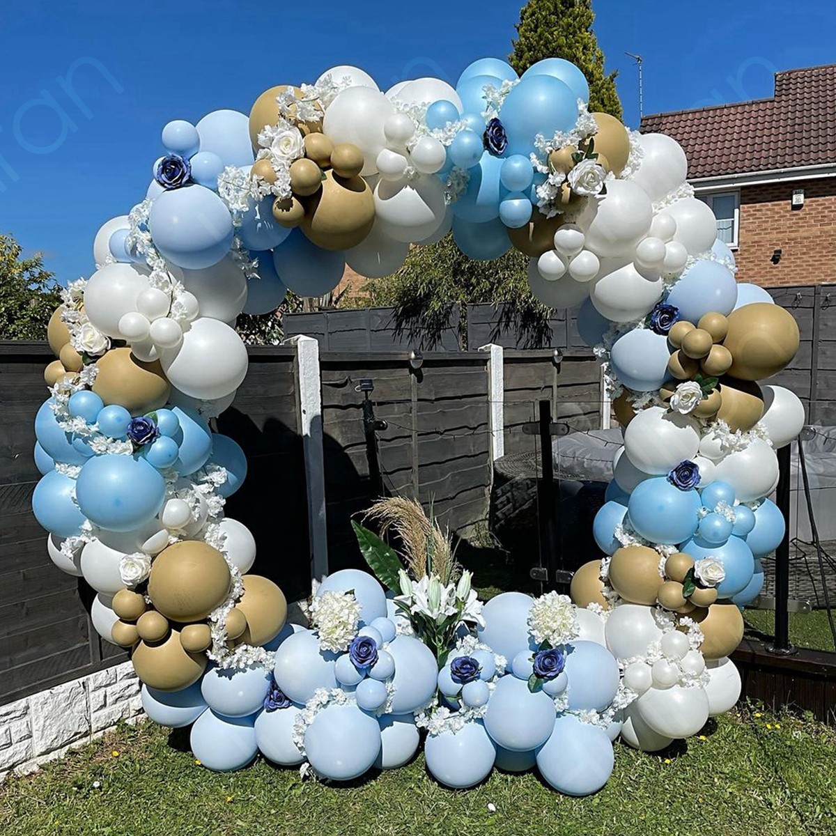 Kit de arco de globos redondo