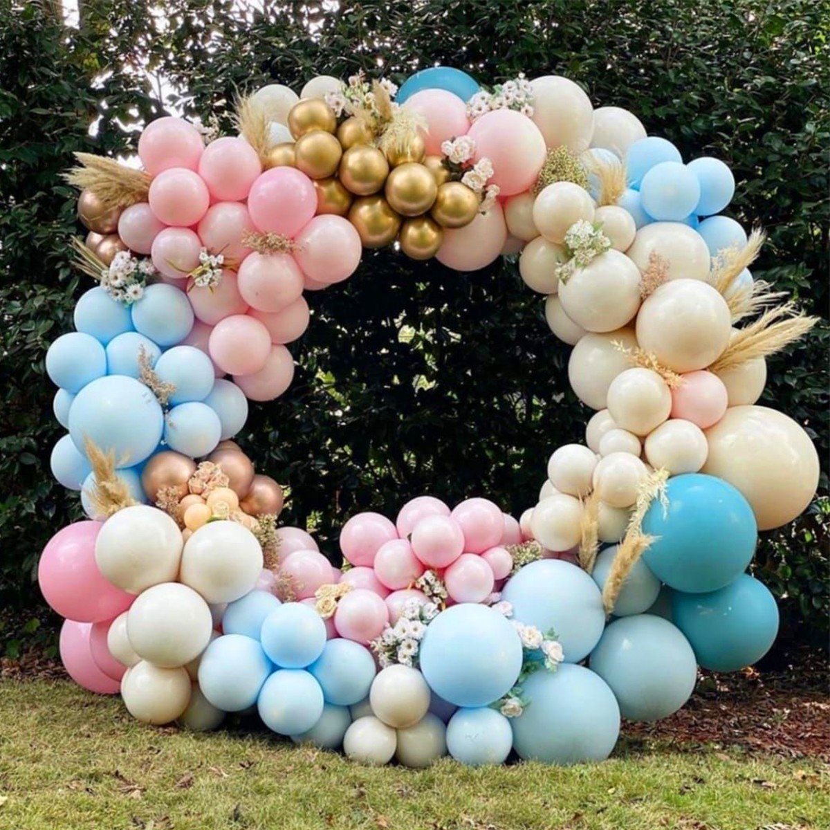 Kit de arco de globos redondo
