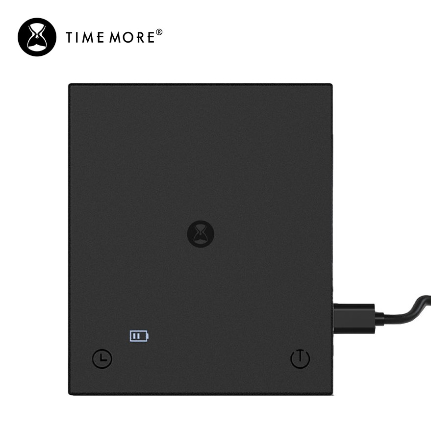 Báscula de café vertido TIMEMORE Basic 2 con espejo negro