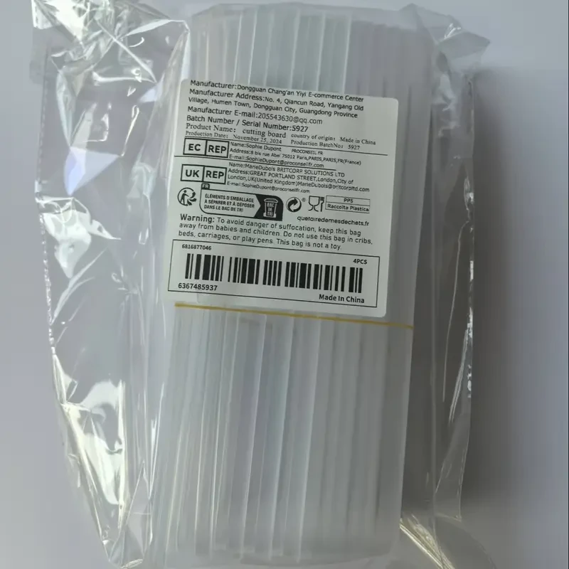 Paquete de 4 recipientes de plástico para almacenar alimentos sin BPA con tapa
