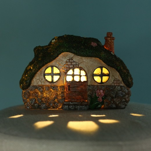 Lámpara solar LED para jardinería, casa de hadas, lámpara de césped anticorrosión de alta calidad para decoración de jardín al aire libre.