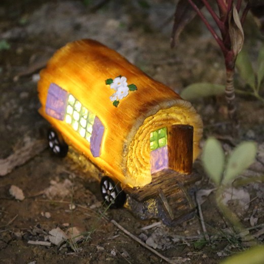 Lámpara solar LED para jardinería, casa de hadas, lámpara de césped anticorrosión de alta calidad para decoración de jardín al aire libre.