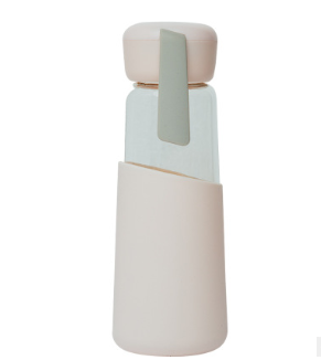 Botella de agua portátil ZOOOBE de 400 ml, de silicona, ideal para café, viajes y bebidas.