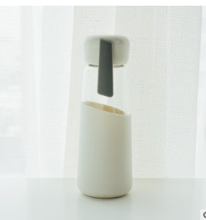 Botella de agua portátil ZOOOBE de 400 ml, de silicona, ideal para café, viajes y bebidas.