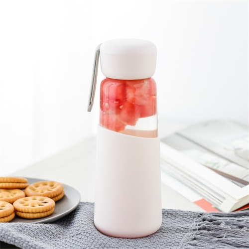 Botella de agua portátil ZOOOBE de 400 ml, de silicona, ideal para café, viajes y bebidas.