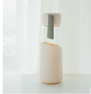 Botella de agua portátil ZOOOBE de 400 ml, de silicona, ideal para café, viajes y bebidas.