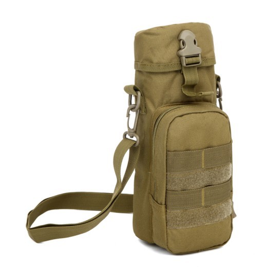 Funda para botella de agua de viaje, bolso de hombro, bolsa para botella de agua para exteriores