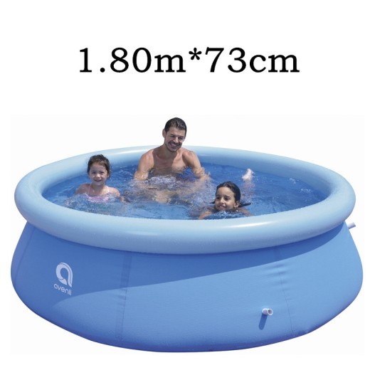 Piscina al aire libre con soporte redondo, piscina inflable tipo mariposa
