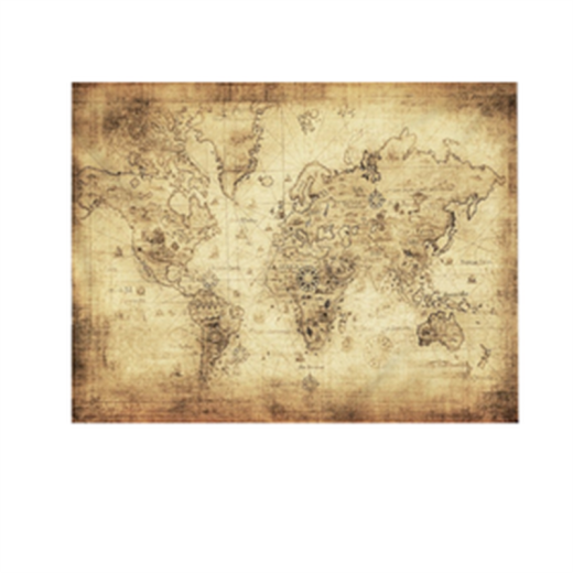 Toalla de playa con tapiz de mapa del mundo para decoración del hogar