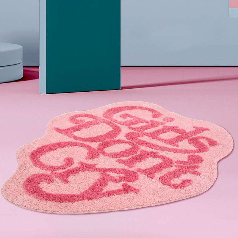 Alfombra de dormitorio sencilla y multifuncional