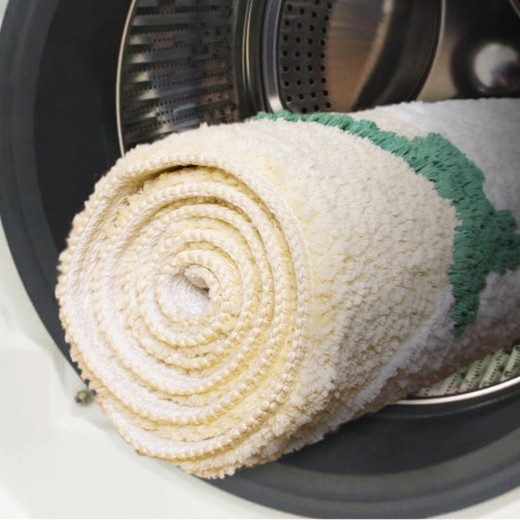 Alfombra de imitación de cachemira para sala de estar, dormitorio, antideslizante y antiincrustante.