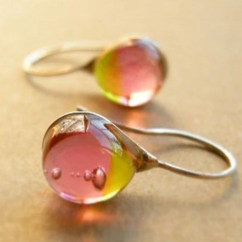 Pendientes creativos de moda retro europea y americana para mujer.