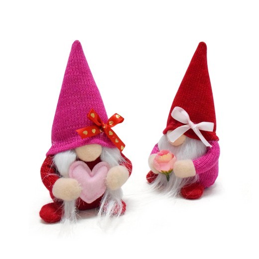 Decoraciones de regalo para el Día de San Valentín y el Día de la Madre Muñeca sin rostro de amor