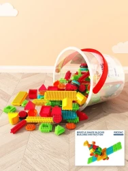Bloques de construcción de cerdas espinosas Enlightenment, juguetes de ensamblaje para niños y niñas