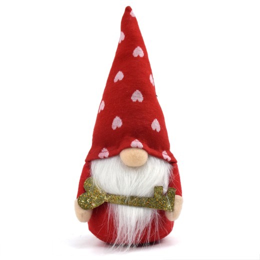 Muñeca sin rostro de San Valentín 2024, sobre de amor, regalo de San Valentín de Rudolf, muñeca enana de tela