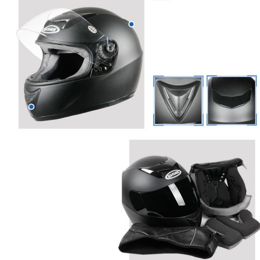 Casco de motocicleta eléctrico integral para hombre