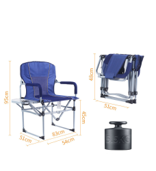 Silla plegable portátil para viajes, camping y exteriores